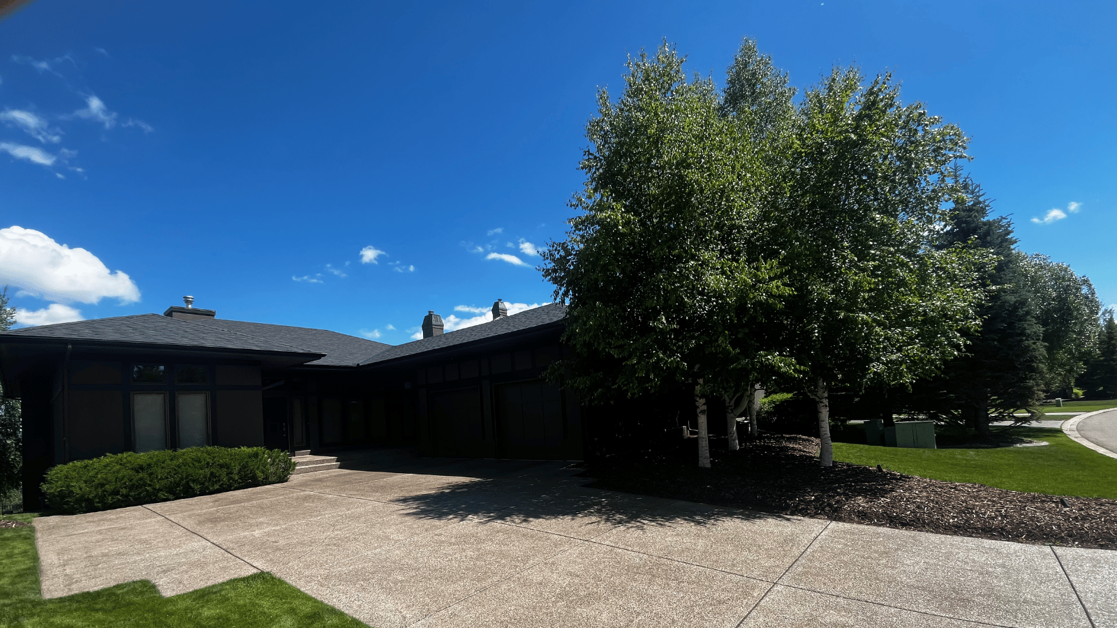 Beautiful sealed driveway protecting property investment