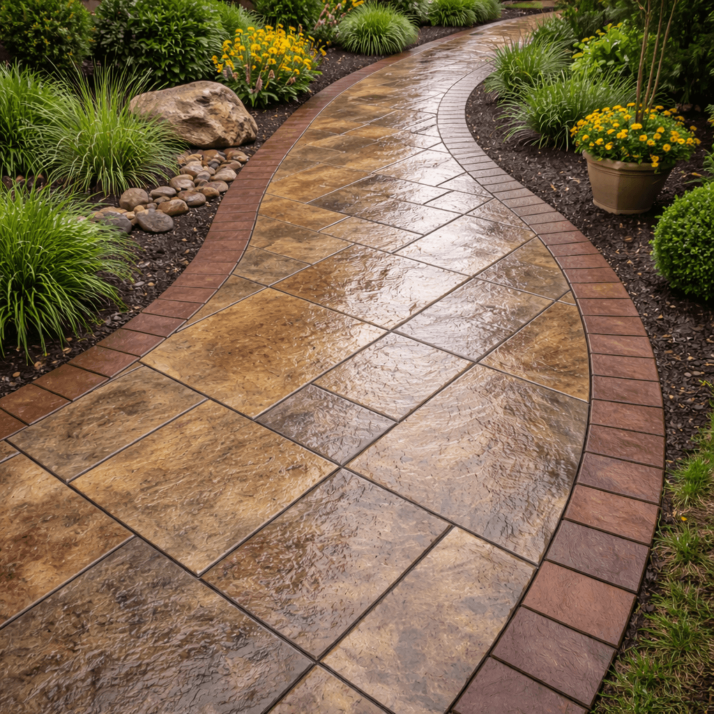 Concrete walkway sealing Calgary